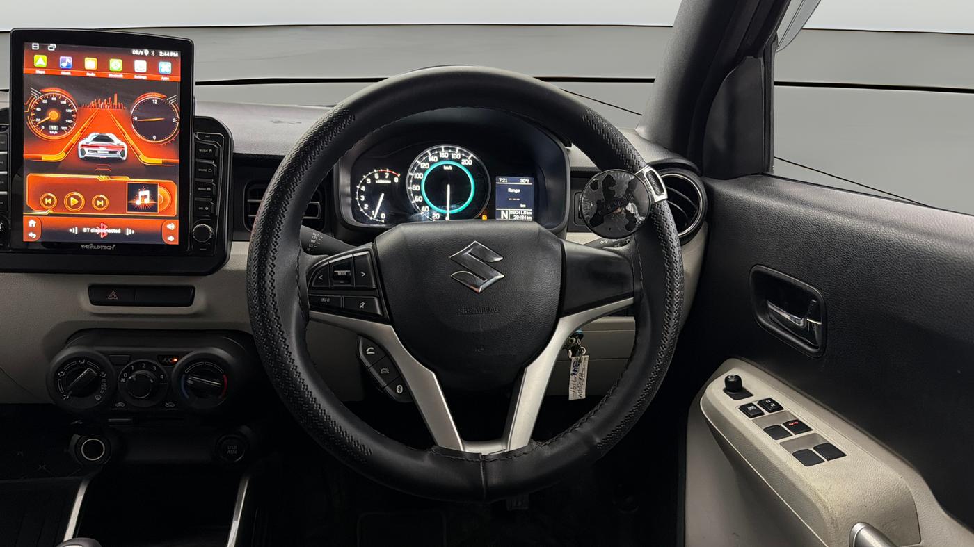 2022 Maruti IGNIS DELTA 1.2 AMT, Petrol, Automatic, 28,472 km, Steering Wheel Close Up