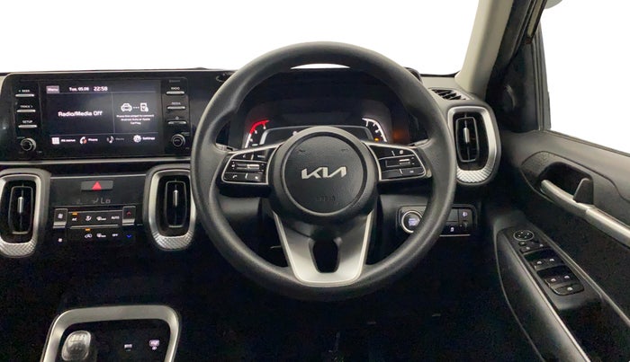 2023 KIA SONET HTK PLUS 1.5 IMT, Diesel, Manual, 58,501 km, Steering Wheel Close Up