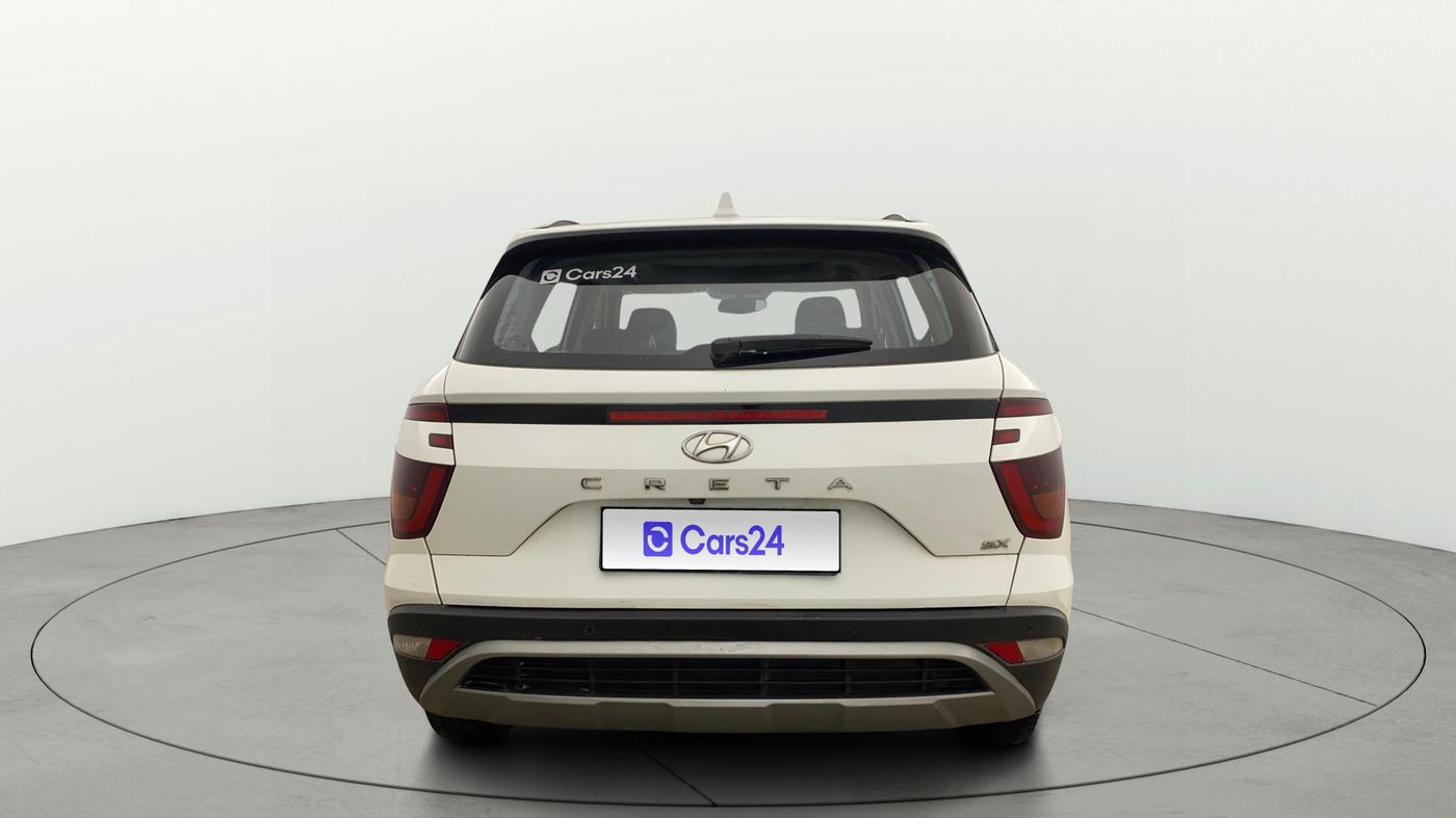 2020 Hyundai Creta SX IVT 1.5 PETROL, Petrol, Automatic, 1,24,656 km, Back/Rear