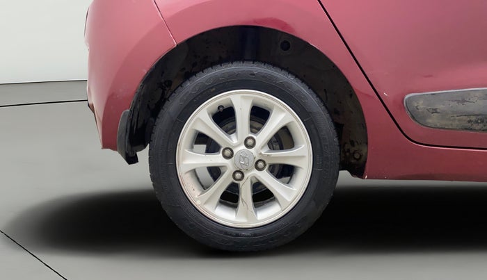 2015 Hyundai Grand i10 ASTA AT 1.2 KAPPA VTVT, Petrol, Automatic, 91,425 km, Right Rear Wheel