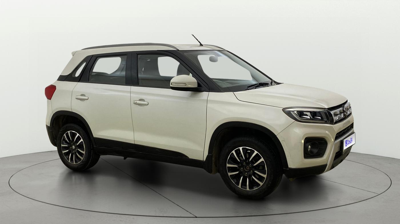 2021 Maruti Vitara Brezza ZXI PLUS AT SHVS, Petrol, Automatic, 46,908 km, Right Front Diagonal