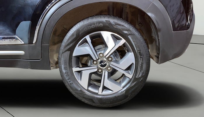 2021 KIA SONET HTX PLUS 1.0 IMT, Petrol, Manual, 62,859 km, Left Rear Wheel