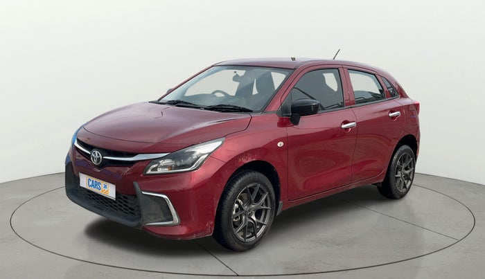 2023 Toyota Glanza E, Petrol, Manual, 75,548 km, Left Front Diagonal