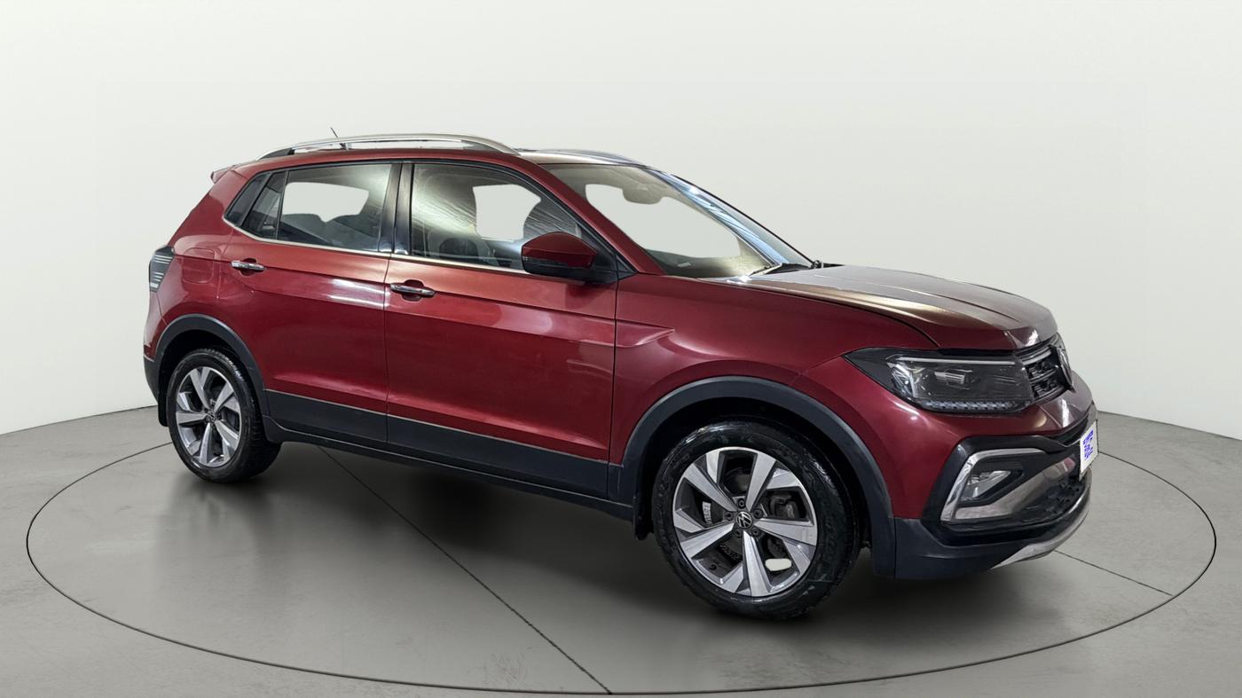 2022 Volkswagen TAIGUN TOPLINE 1.0 TSI AT, Petrol, Automatic, 43,980 km, SRP