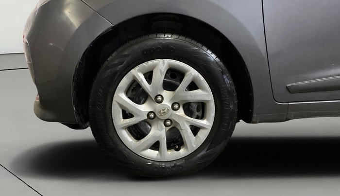 2018 Hyundai Grand i10 SPORTZ 1.2 KAPPA VTVT, CNG, Manual, 66,999 km, Left Front Wheel