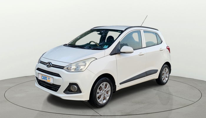 2016 Hyundai Grand i10 SPORTZ 1.1 CRDI, Diesel, Manual, 77,957 km, Left Front Diagonal