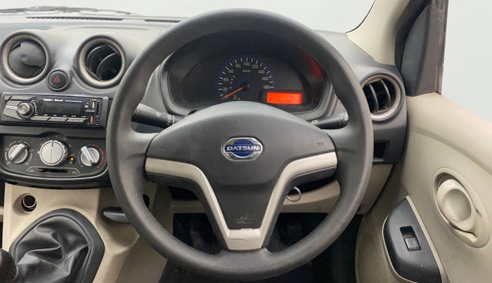 2016 Datsun Go T (O), Petrol, Manual, 43,007 km, Steering Wheel Close Up