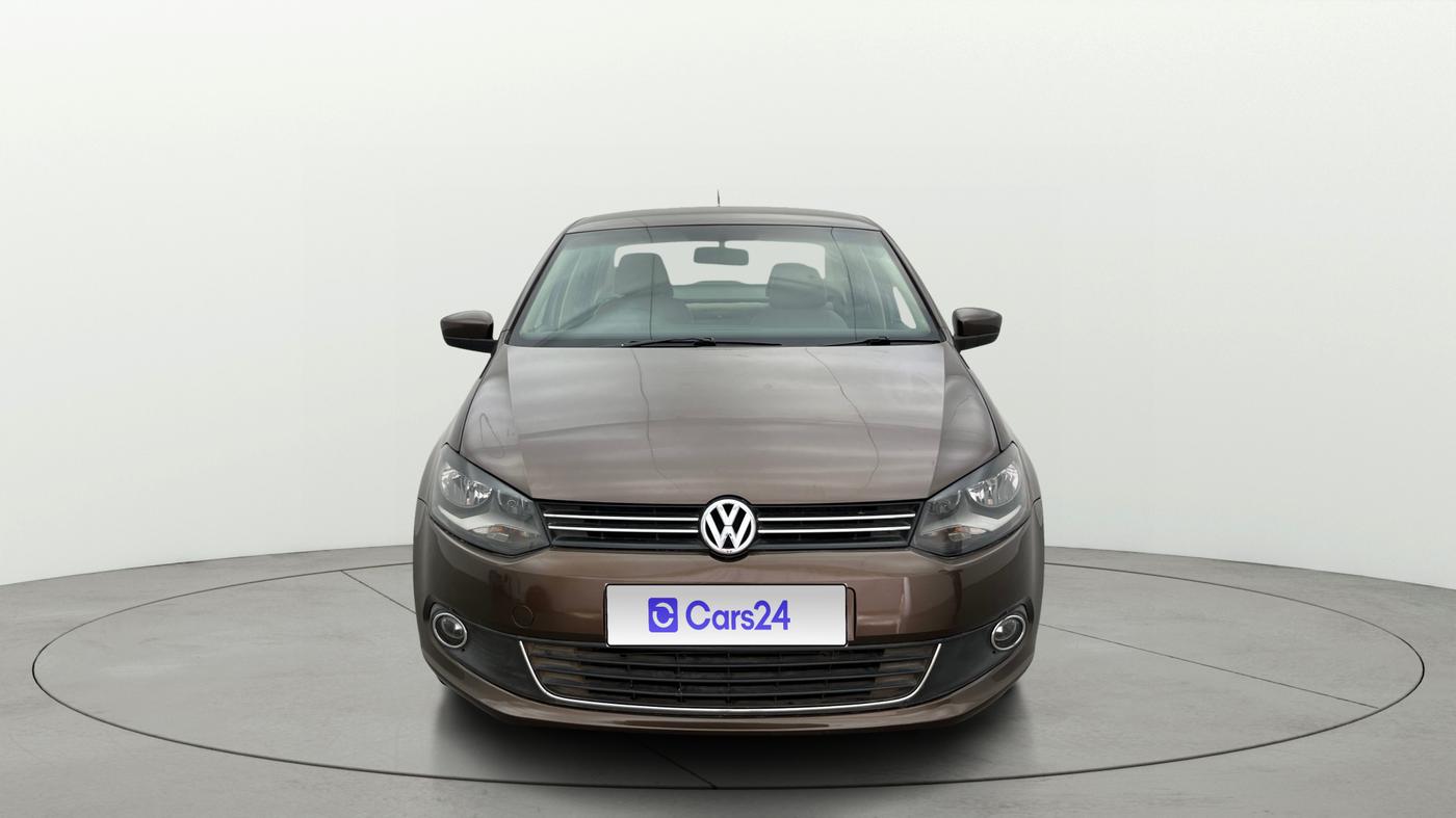 2015 Volkswagen Vento HIGHLINE PETROL AT, Petrol, Automatic, 76,859 km, Front