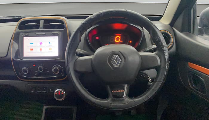 2018 Renault Kwid CLIMBER 1.0 AMT, Petrol, Automatic, 55,774 km, Steering Wheel Close Up