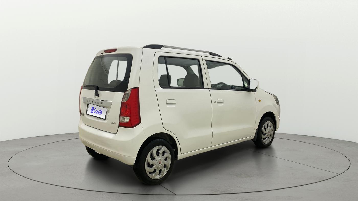 2015 Maruti Wagon R 1.0 VXI, CNG, Manual, 74,994 km, Right Back Diagonal