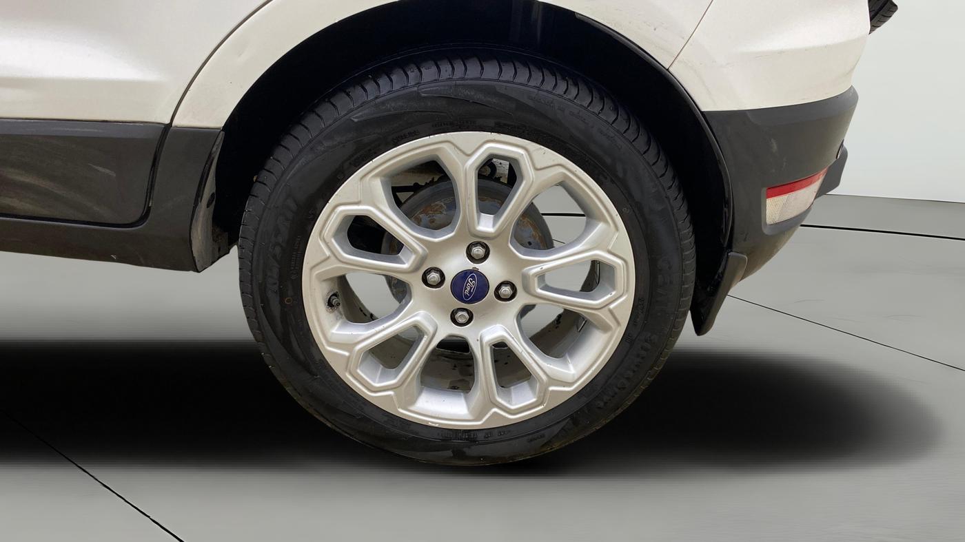 2018 Ford Ecosport TITANIUM + 1.5L PETROL AT, CNG, Automatic, 1,06,505 km, Left Rear Wheel