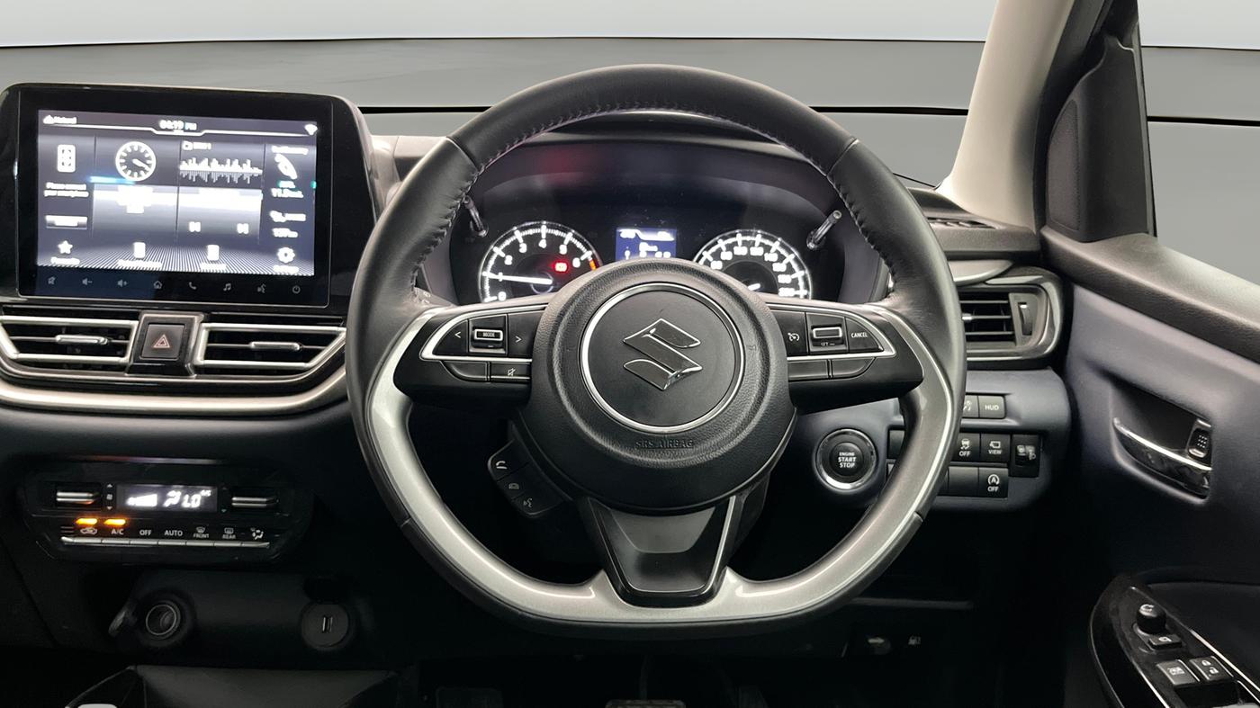 2023 Maruti Baleno ALPHA 1.2 AGS, Petrol, Automatic, 16,074 km, Steering Wheel Close Up