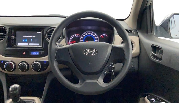 2015 Hyundai Grand i10 MAGNA 1.2 KAPPA VTVT, Petrol, Manual, 50,182 km, Steering Wheel Close Up