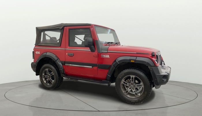 2021 Mahindra Thar LX  P 4WD AT CONVERTIBLE, Petrol, Automatic, 9,879 km, Right Front Diagonal