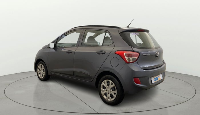 2015 Hyundai Grand i10 SPORTZ 1.2 KAPPA VTVT, Petrol, Manual, 33,549 km, Left Back Diagonal