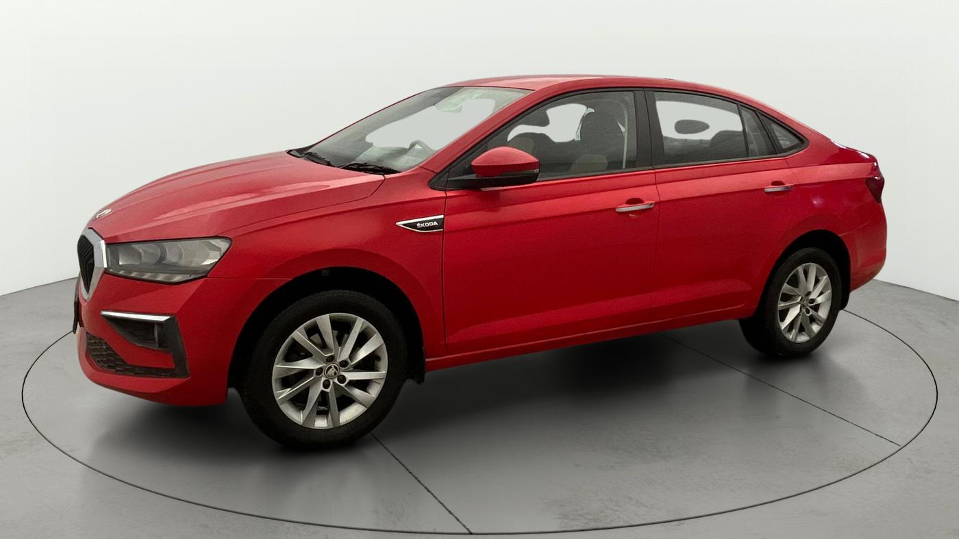2022 Skoda SLAVIA AMBITION 1.0L TSI AT, Petrol, Automatic, 51,543 km, Left Front Diagonal