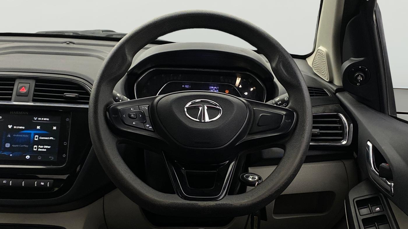 2023 Tata Tiago XZA PLUS PETROL, Petrol, Automatic, 35,768 km, Steering Wheel Close Up