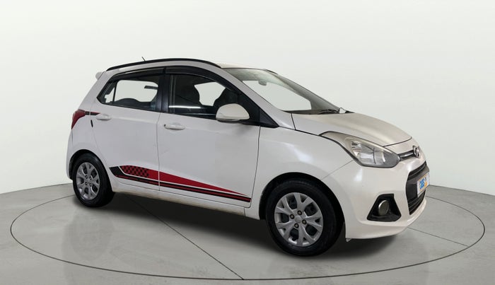 2016 Hyundai Grand i10 1.2 SPORTZ PRIME EDITION VTVT, CNG, Manual, 77,722 km, Right Front Diagonal