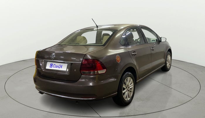 2016 Volkswagen Vento HIGHLINE 1.6 MPI, Petrol, Manual, 88,515 km, Right Back Diagonal