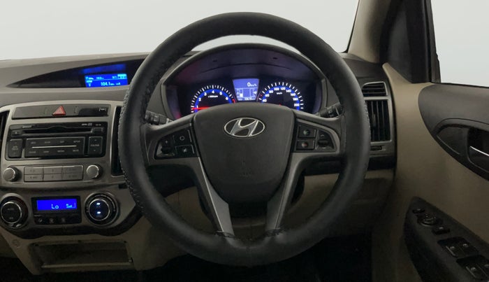 2014 Hyundai i20 ASTA (O) 1.2 WITH SUNROOF, Petrol, Manual, 10,605 km, Steering Wheel Close Up