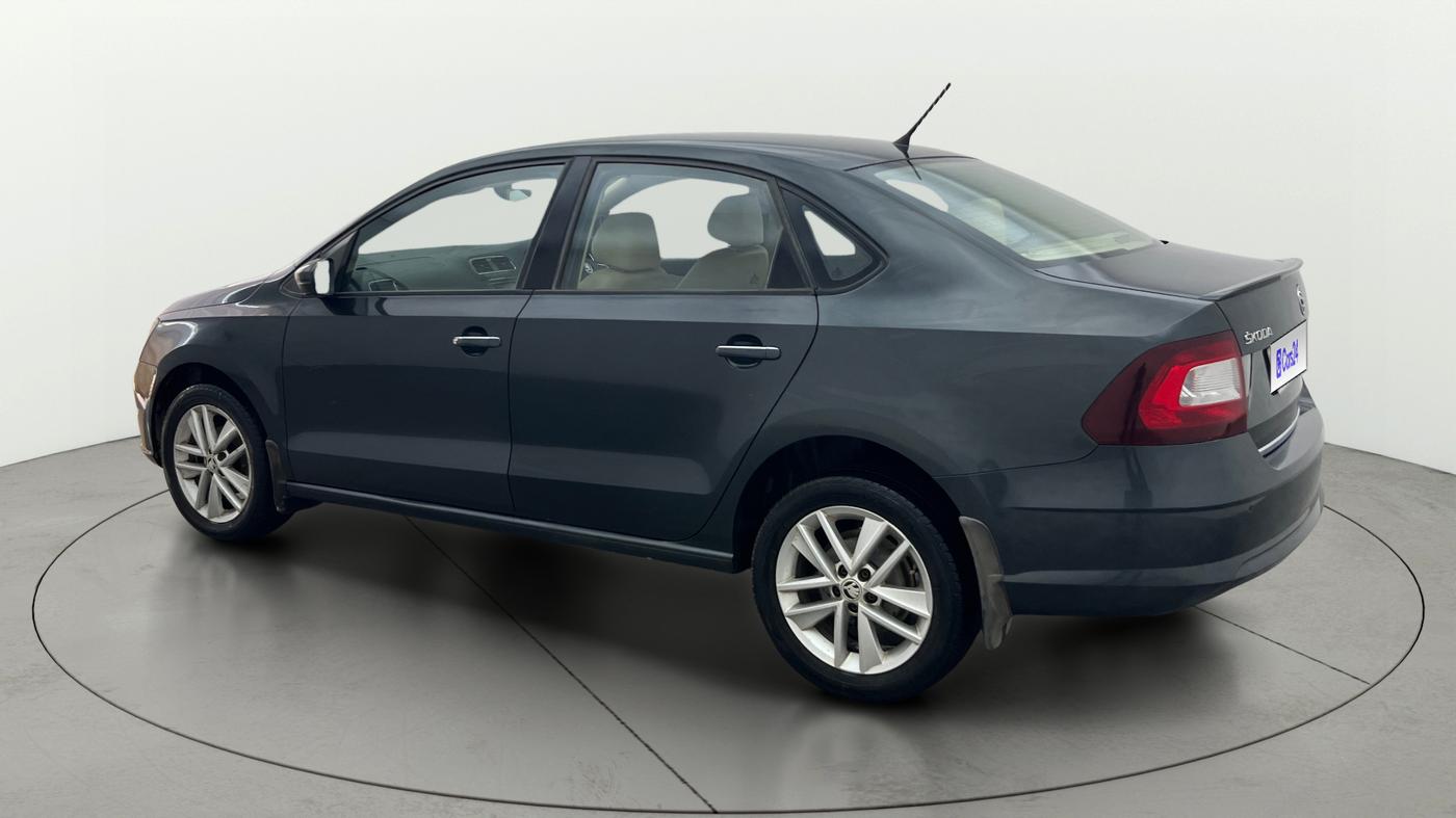 2017 Skoda Rapid 1.6 MPI STYLE PLUS MT, Petrol, Manual, 66,815 km, Left Back Diagonal