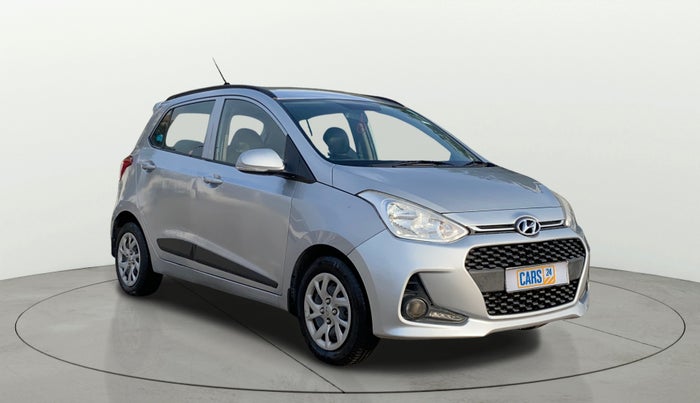 2019 Hyundai Grand i10 SPORTZ 1.2 KAPPA VTVT, Petrol, Manual, 36,778 km, Right Front Diagonal
