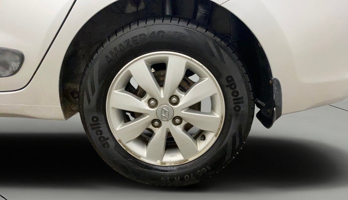 2014 Hyundai Xcent S (O) 1.2, Petrol, Manual, 80,611 km, Left Rear Wheel