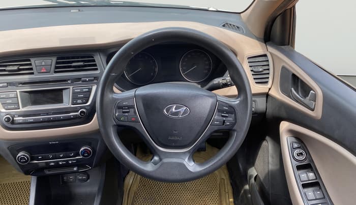2015 Hyundai Elite i20 SPORTZ 1.2, Petrol, Manual, 1,24,437 km, Steering Wheel Close Up