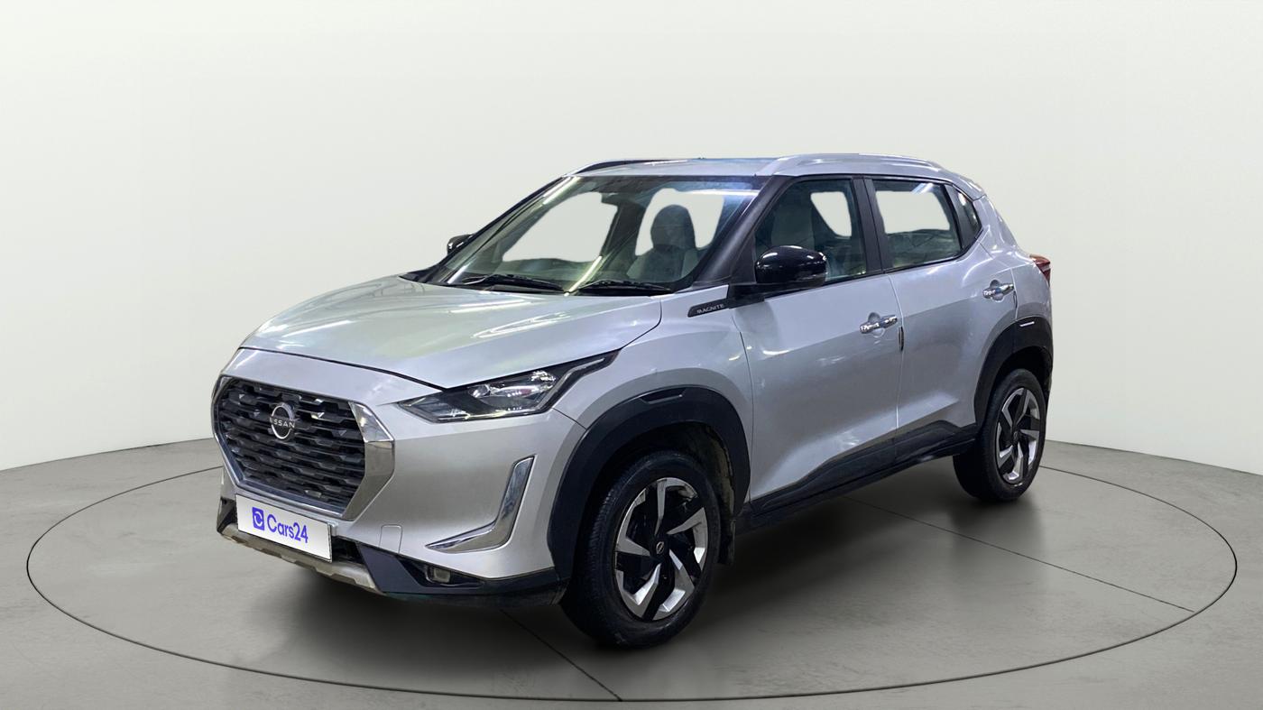 2021 Nissan MAGNITE XL TURBO CVT, Petrol, Automatic, 88,812 km, Left Front Diagonal