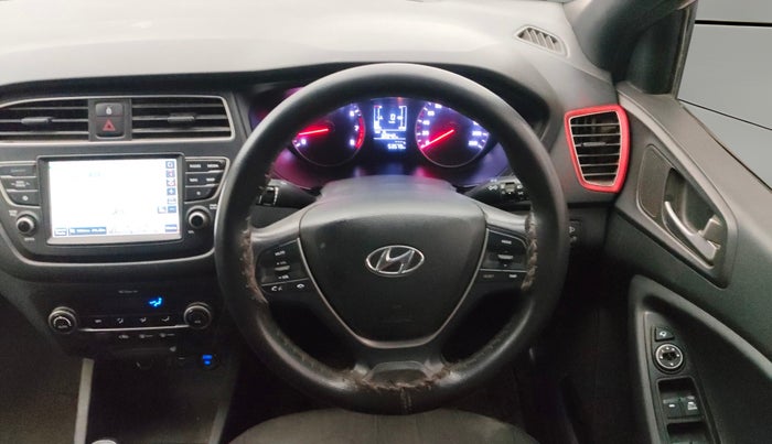 2018 Hyundai Elite i20 ASTA 1.2 DUAL TONE, Petrol, Manual, 53,566 km, Steering Wheel Close Up