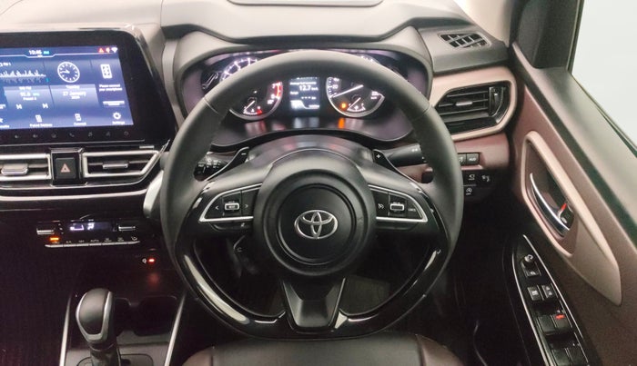 2024 Toyota Urban Cruiser Taisor V 1.0 Petrol AT, Petrol, Automatic, 16,743 km, Steering Wheel Close Up