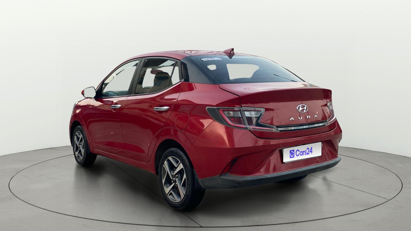 2020 Hyundai AURA SX 1.2 (O), Petrol, Manual, 21,256 km, Left Back Diagonal