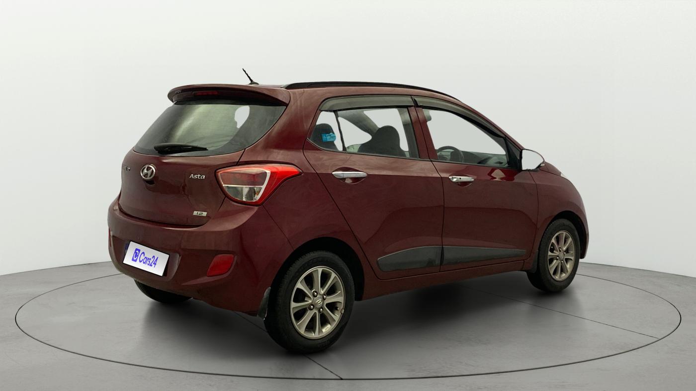 2016 Hyundai Grand i10 ASTA (O) 1.2 KAPPA VTVT, Petrol, Manual, 67,481 km, Right Back Diagonal