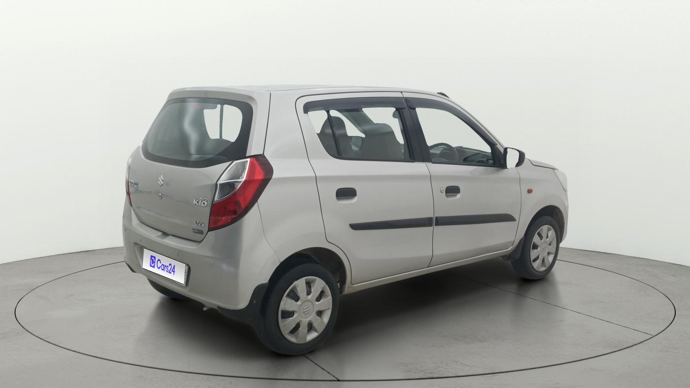 2015 Maruti Alto K10 VXI AMT, Petrol, Automatic, 48,256 km, Right Back Diagonal