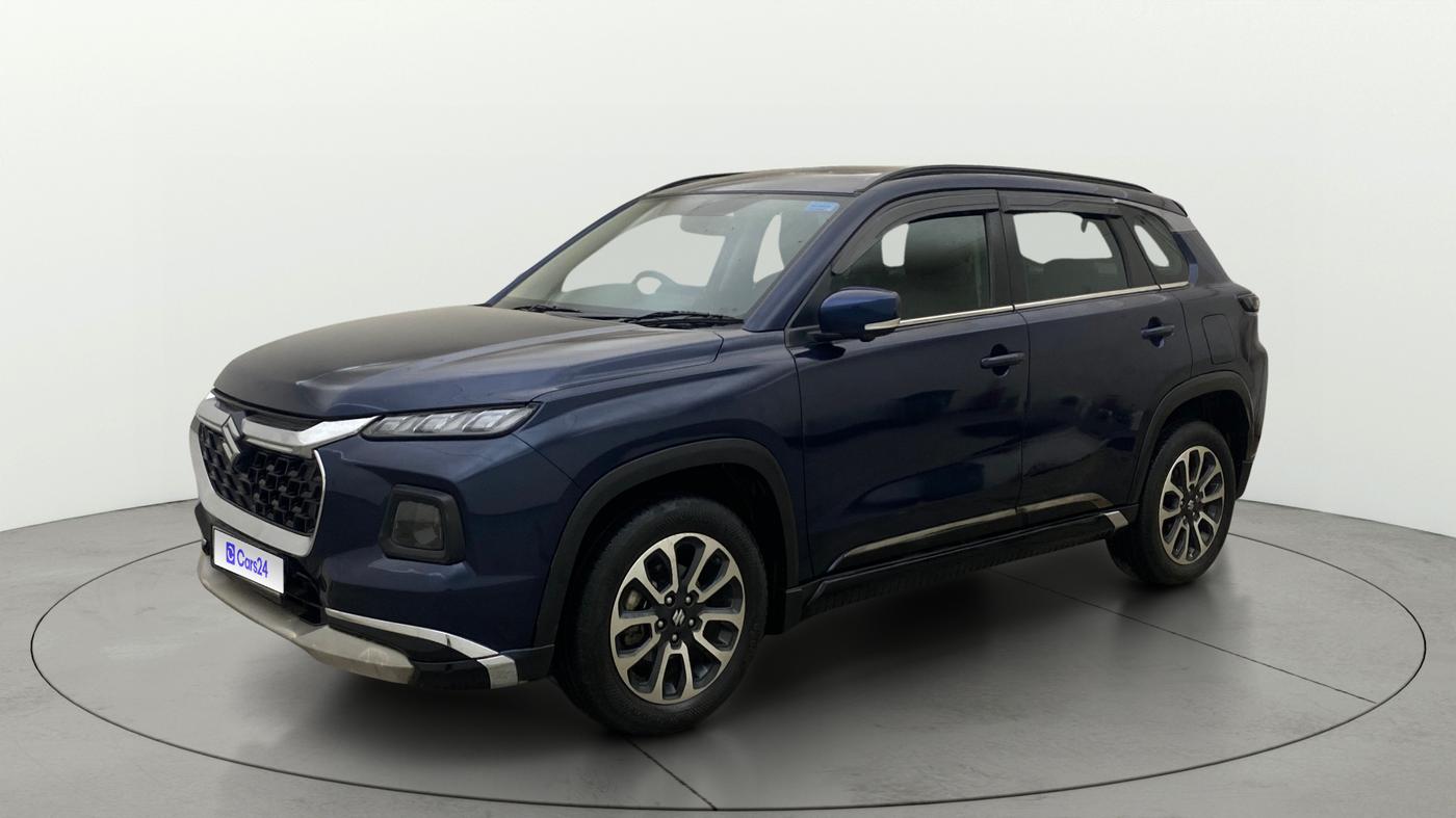 2022 Maruti Grand Vitara ALPHA SMART HYBRID AT, Petrol, Automatic, 91,661 km, Left Front Diagonal