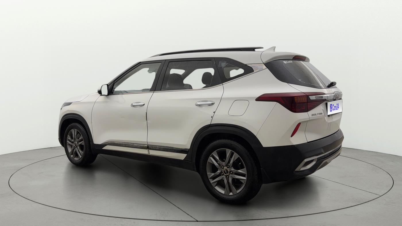 2021 KIA SELTOS HTX IVT 1.5 PETROL, CNG, Automatic, 79,136 km, Left Back Diagonal