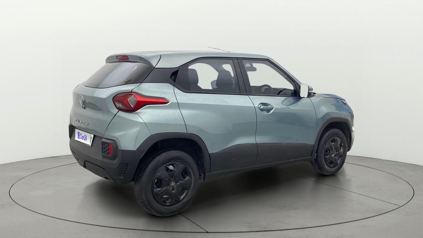 2023 Tata PUNCH ACCOMPLISHED AMT, Petrol, Automatic, 54,048 km, Right Back Diagonal