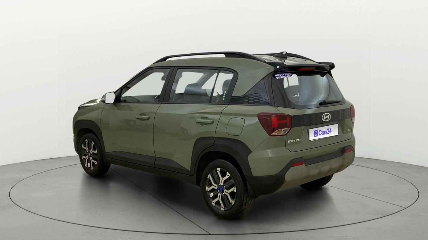 2024 Hyundai EXTER SX(O) CONNECT 1.2 AMT, Petrol, Automatic, 12,899 km, Left Back Diagonal