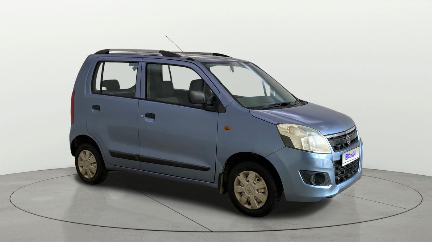 2013 Maruti Wagon R 1.0 LXI CNG, CNG, Manual, 88,276 km, Right Front Diagonal