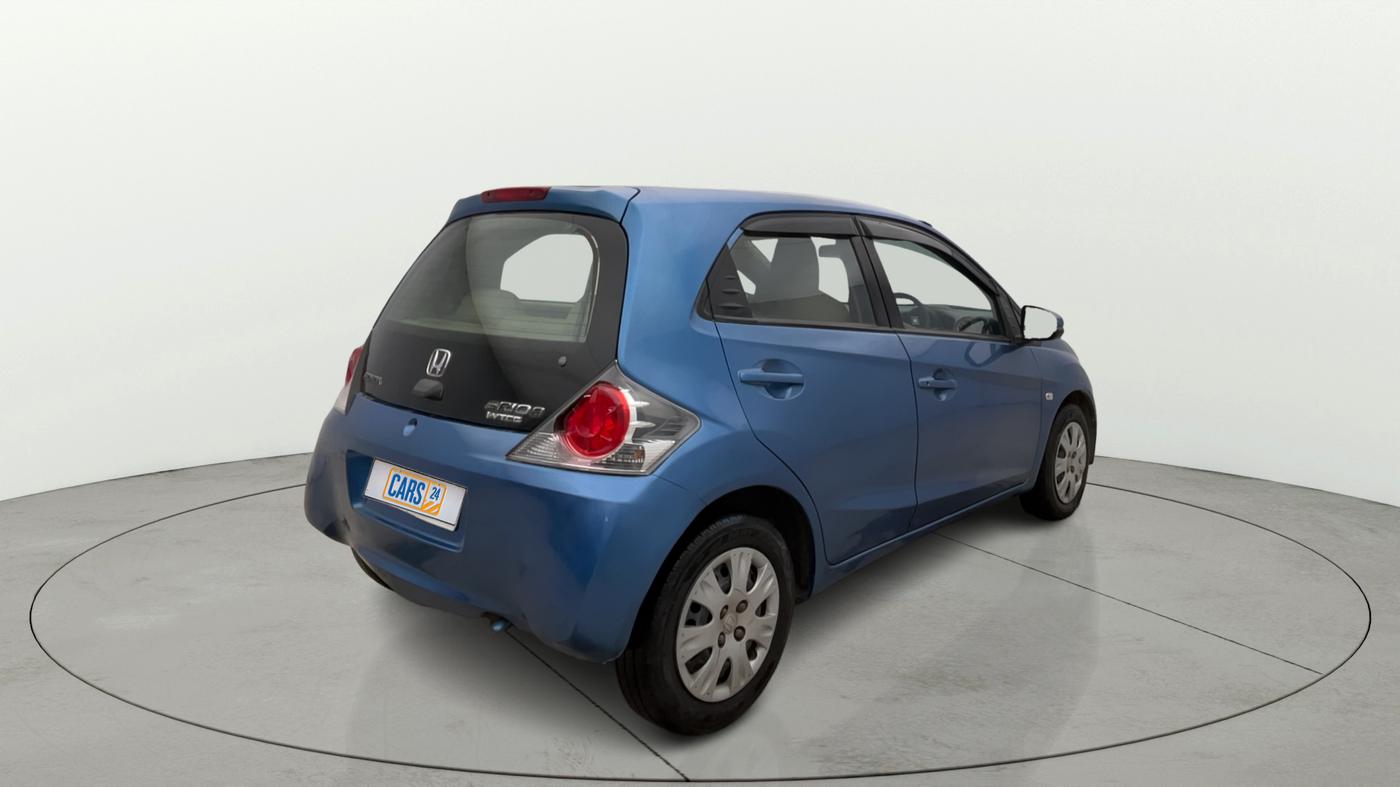 2014 Honda Brio S MT, Petrol, Manual, 83,405 km, Right Back Diagonal