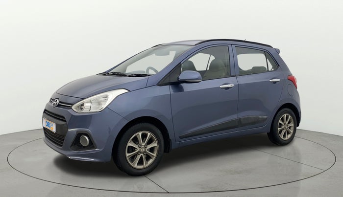 2014 Hyundai Grand i10 ASTA (O) 1.2 KAPPA VTVT, Petrol, Manual, 42,594 km, Left Front Diagonal