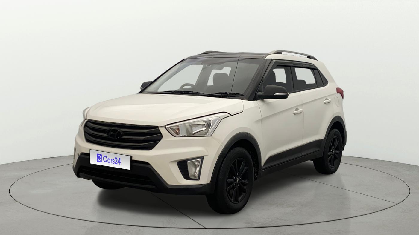 2016 Hyundai Creta S 1.4 DIESEL, Diesel, Manual, 1,12,674 km, Left Front Diagonal