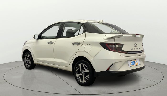 2022 Hyundai AURA SX PLUS 1.2 AMT, Petrol, Automatic, 53,946 km, Left Back Diagonal