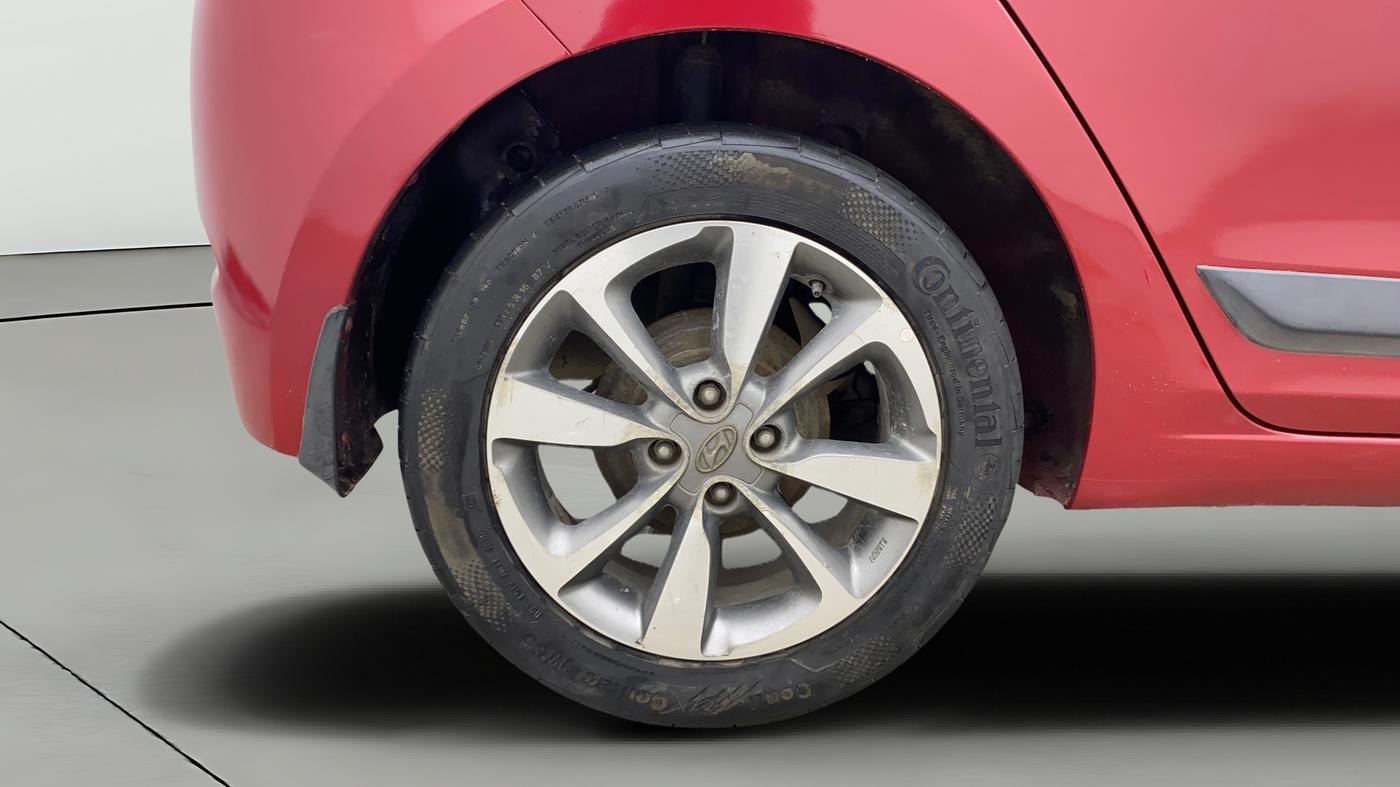 2014 Hyundai Elite i20 ASTA 1.2, Petrol, Manual, 74,879 km, Right Rear Wheel