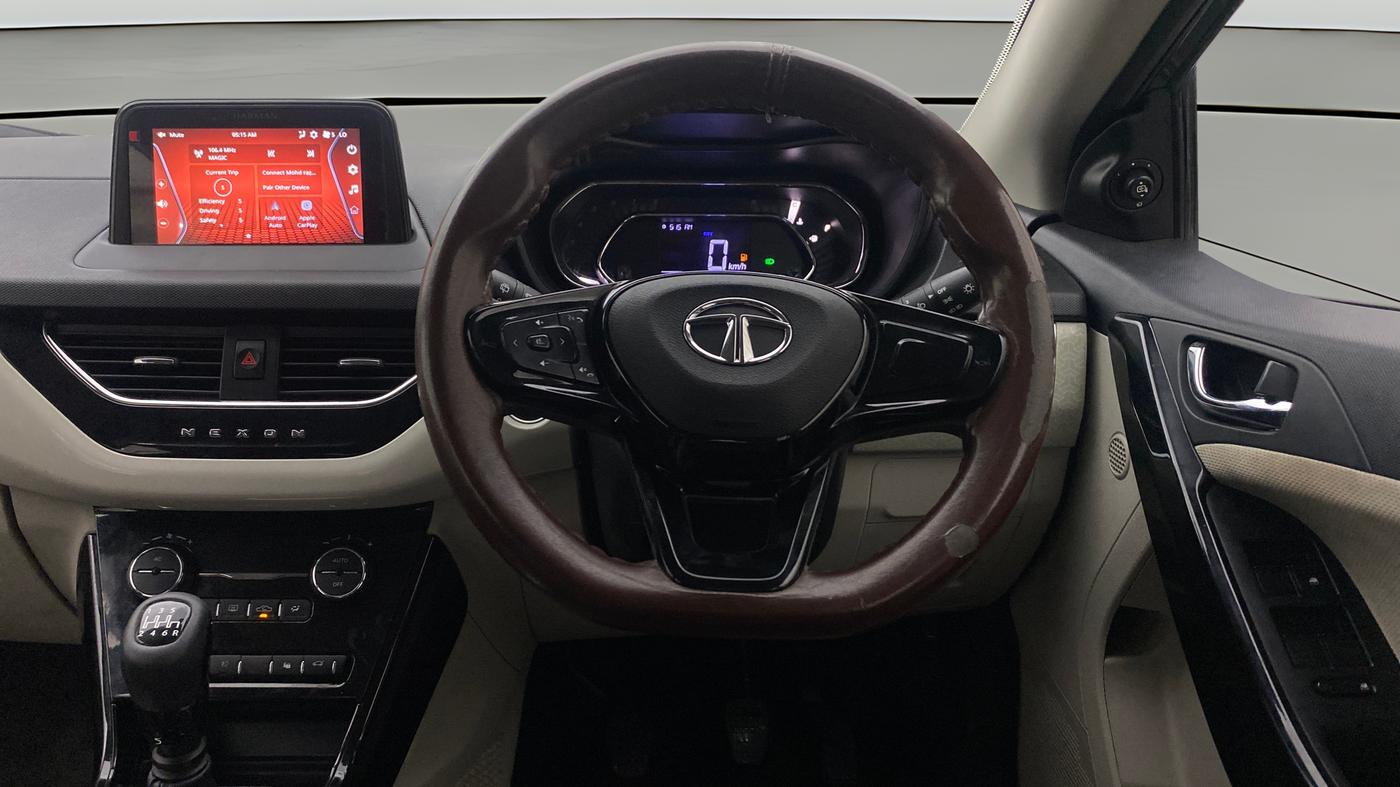 2022 Tata NEXON XZ PLUS DIESEL, Diesel, Manual, 61,598 km, Steering Wheel Close Up