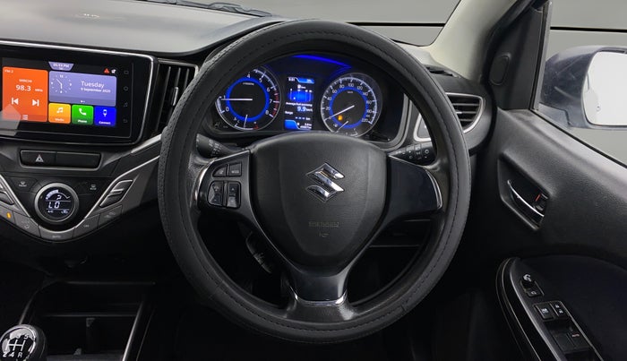 2019 Maruti Baleno ZETA PETROL 1.2, Petrol, Manual, 49,867 km, Steering Wheel Close Up