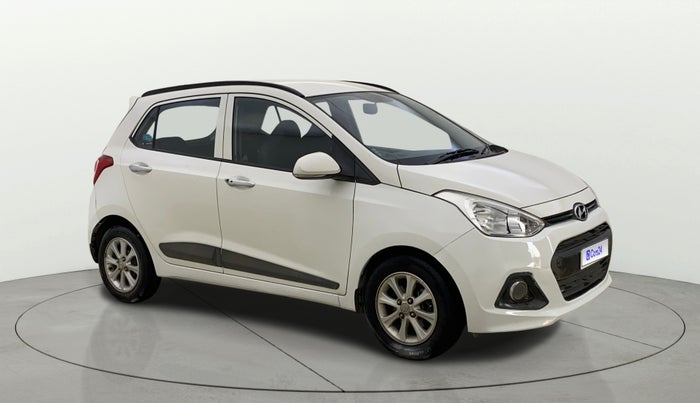 2014 Hyundai Grand i10 ASTA AT 1.2 KAPPA VTVT, Petrol, Automatic, 45,077 km, Right Front Diagonal