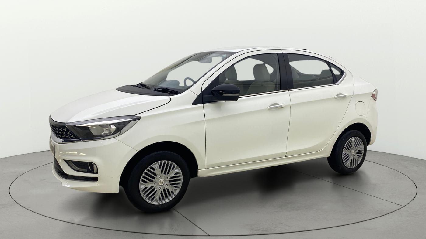 2024 Tata TIGOR XZA Plus iCNG , CNG, Automatic, 36,555 km, Left Front Diagonal