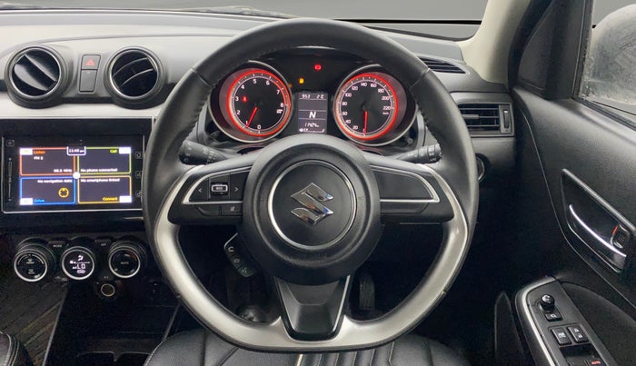 2020 Maruti Swift ZXI PLUS AMT, Petrol, Automatic, 11,423 km, Steering Wheel Close Up