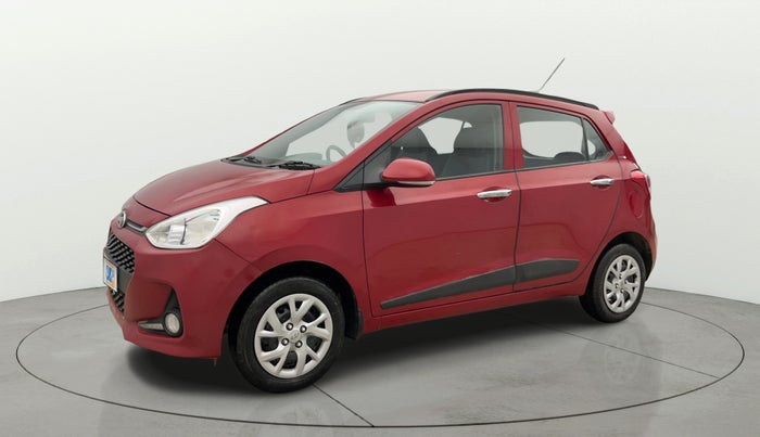 2019 Hyundai Grand i10 SPORTZ 1.2 KAPPA VTVT, Petrol, Manual, 27,834 km, Left Front Diagonal